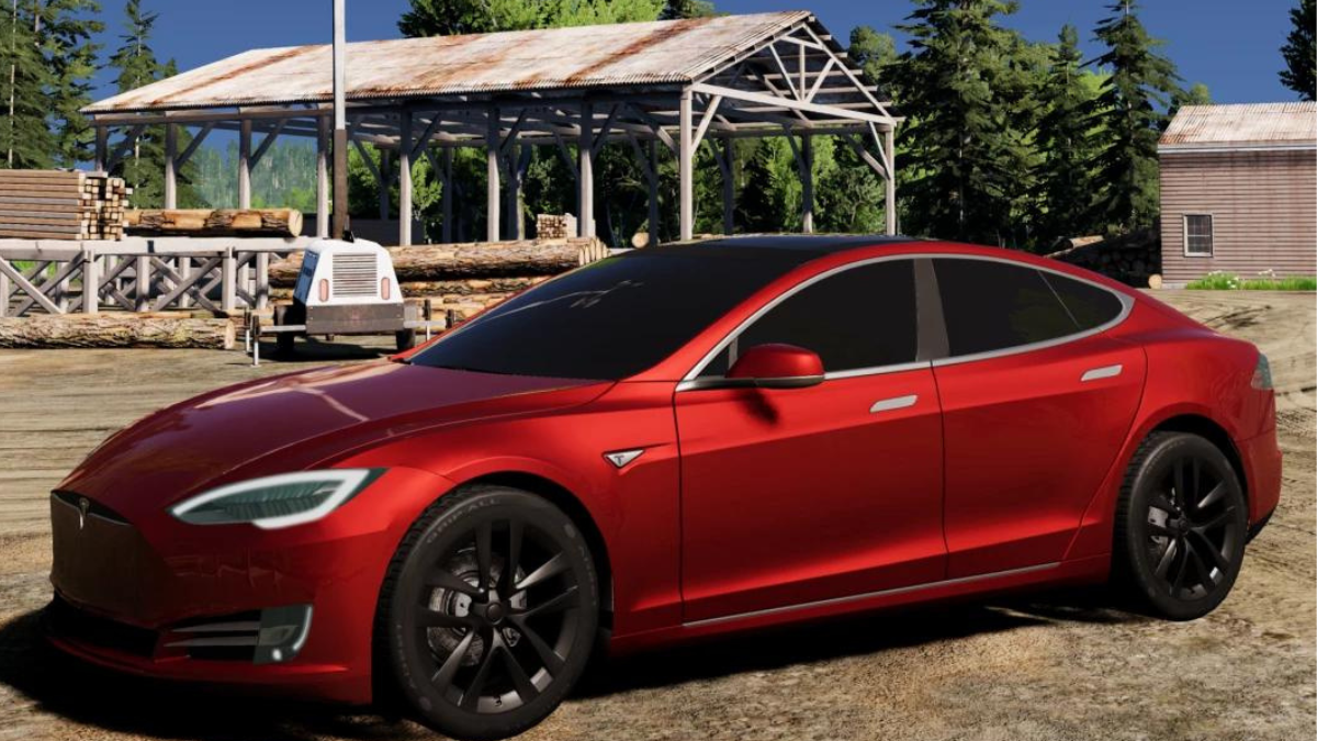 Tesla Model S BeamNG Drive Mod