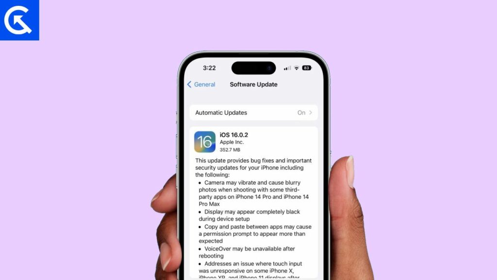 latest software update for iphone 14 pro max