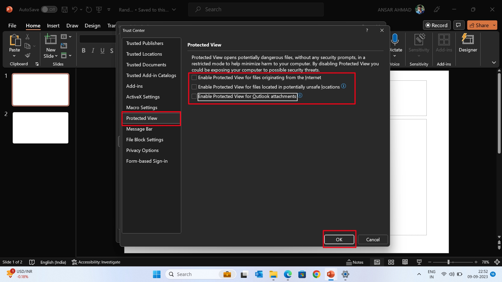 Fix: PowerPoint Found a Problem With Content on Windows 11, 10