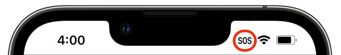 how to get rid of sos on iphone 15 pro max