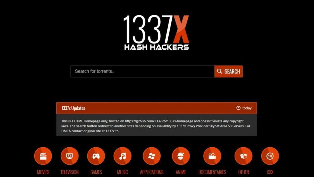 All 1337x Proxy List September 2024 