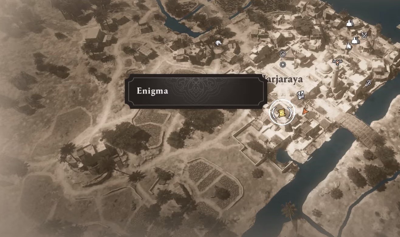 Assassin’s Creed Mirage Enigma Locations reap from the ruins