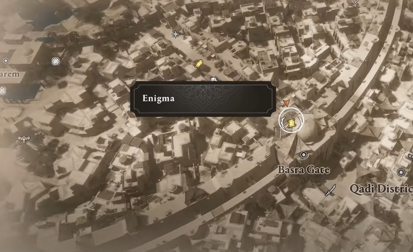 Assassin’s Creed Mirage Enigma Locations just rewards