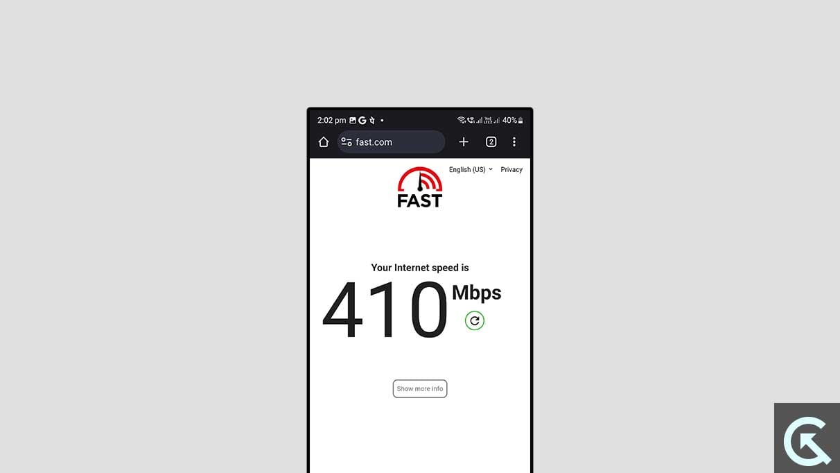 Internet Connection Speed Test