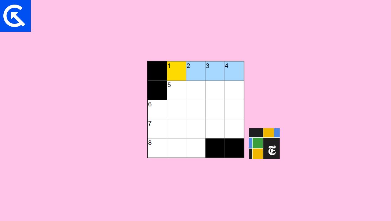 NYT Mini Crossword Answers Today