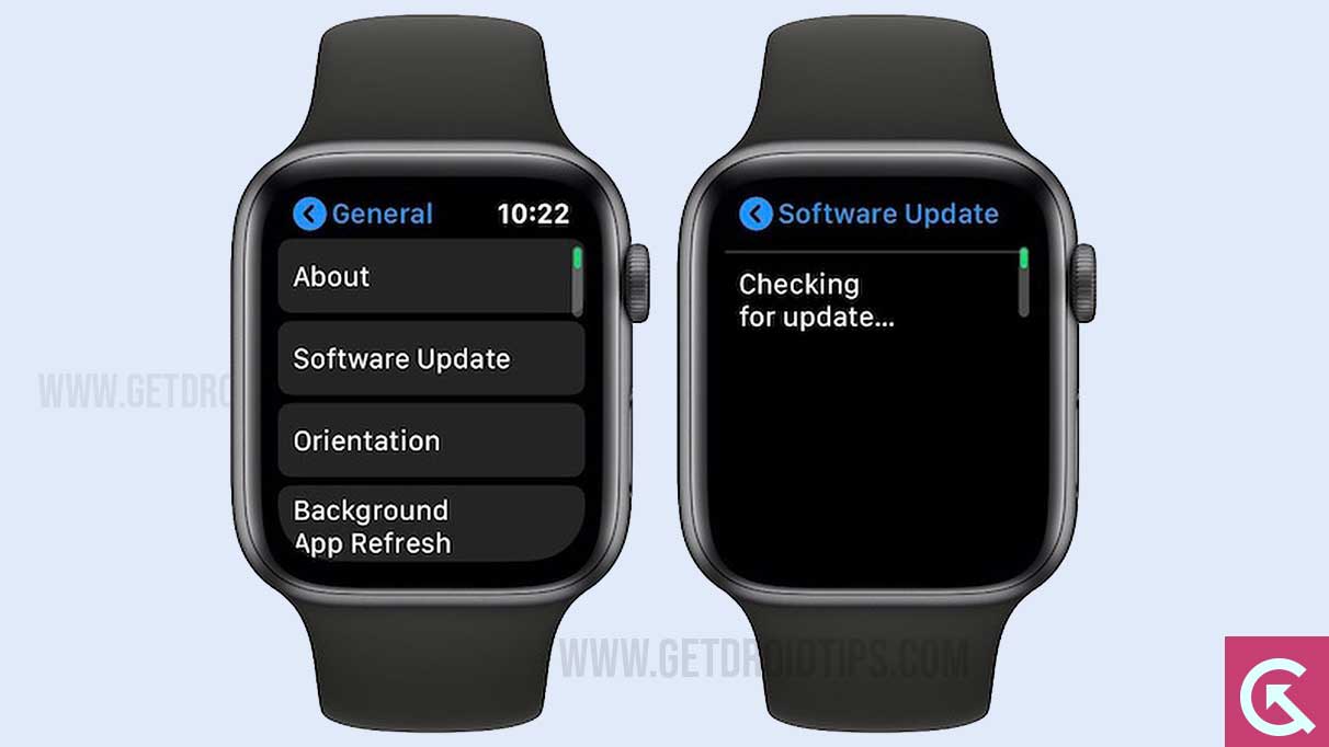 Software Update Apple Watch