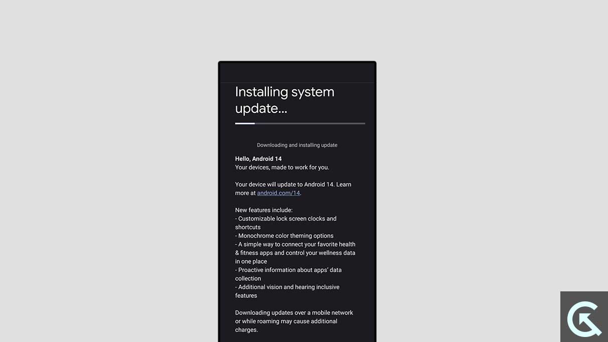 Software update