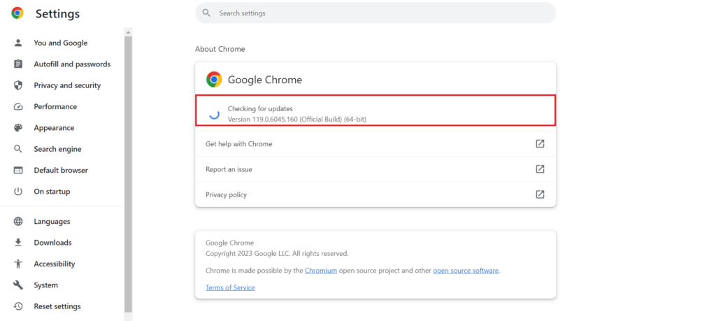 Checking-new-updates-on-Chrome