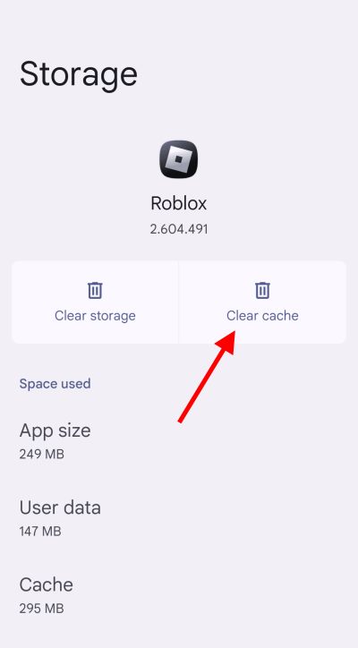 Clear Roblox Cache