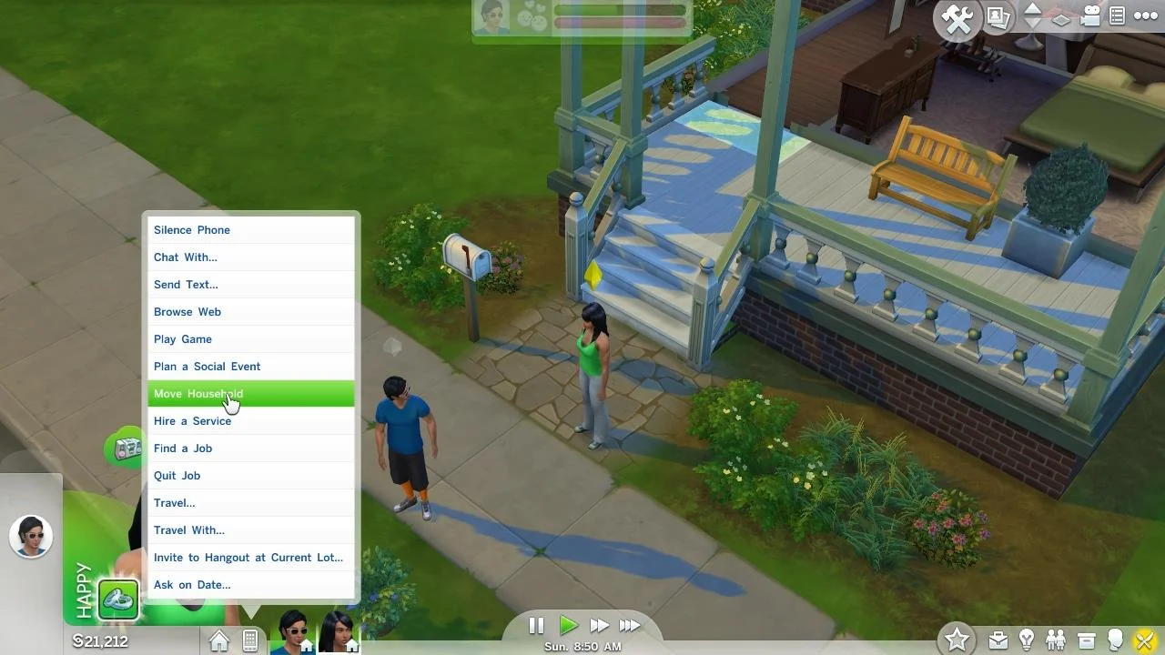 Fixes for Sims 4 Split From Household and Move Not Working