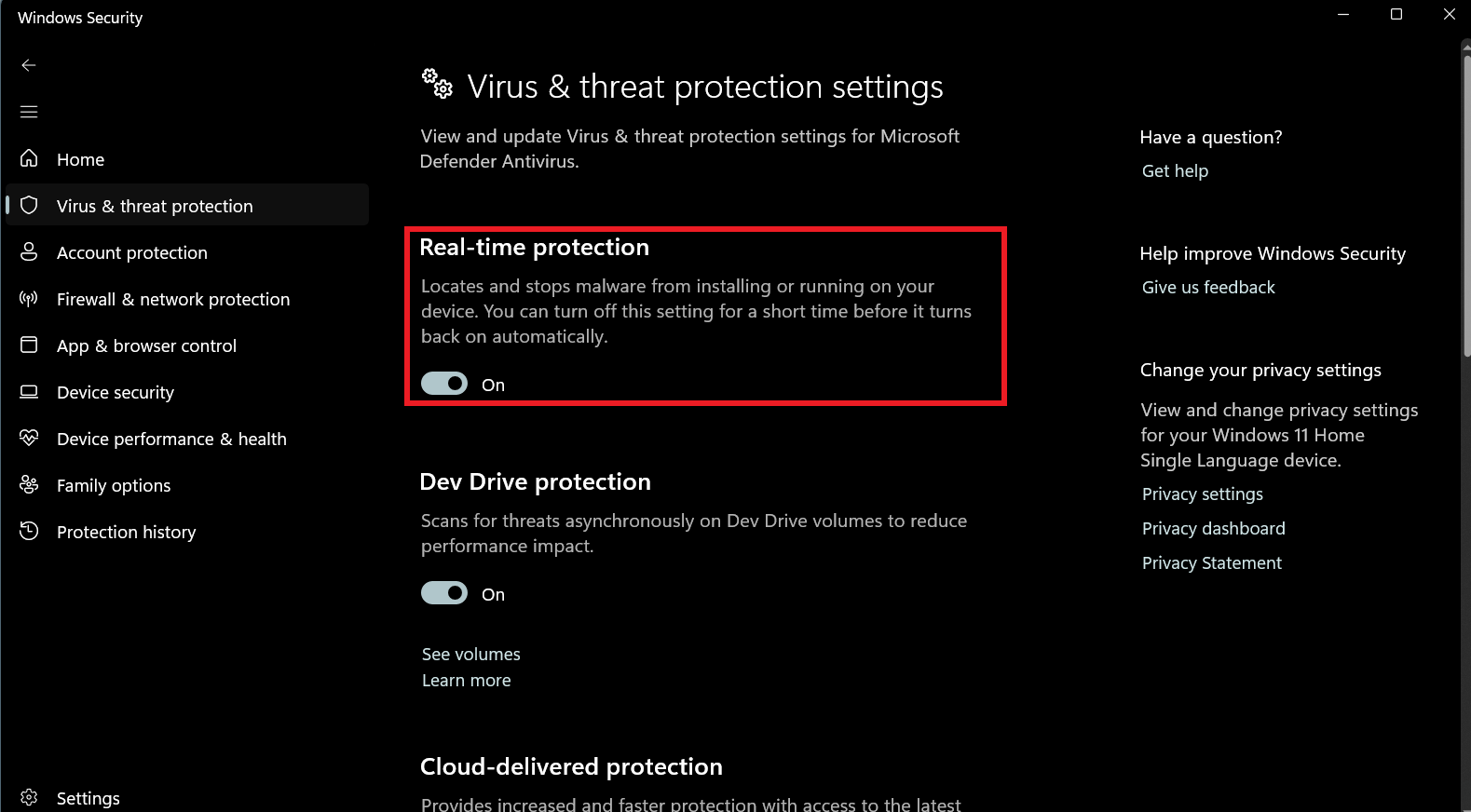 Disabling Antivirus