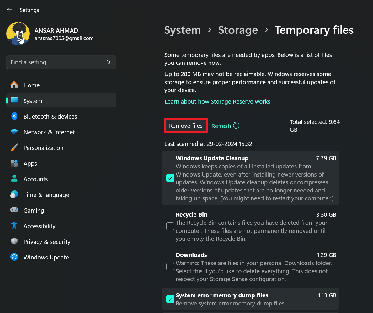 How to clear directx shader cache on windows 11
