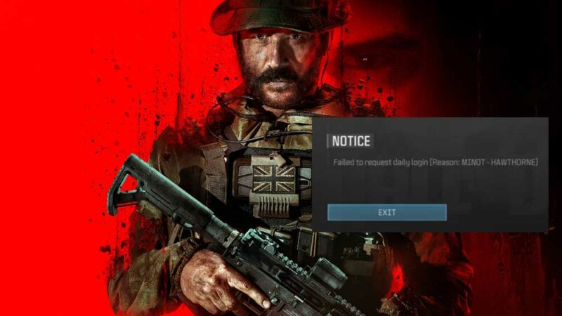 How to Fix MW3 Failing to Request a Daily Login Error?