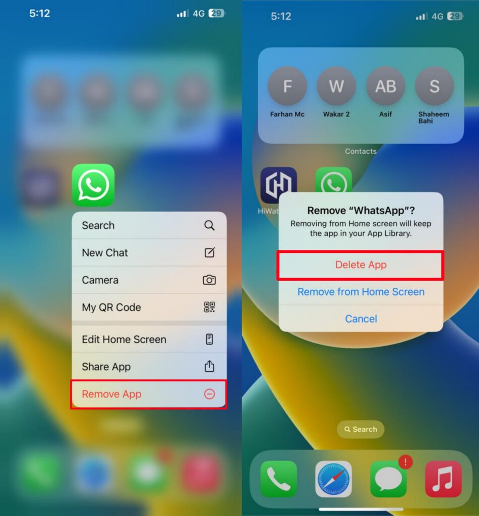 Remove App On Your iPhone
