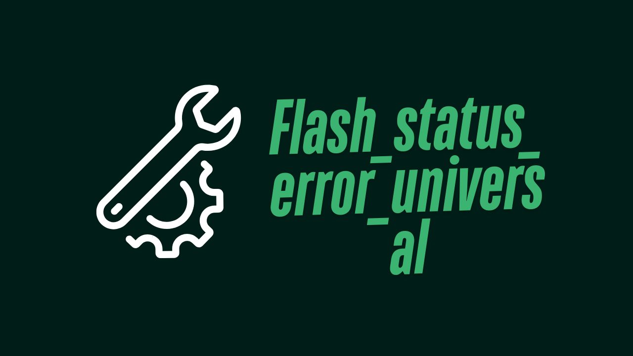 How to Fix Flash Status Error Universal on Oppo/OnePlus Flash Tool